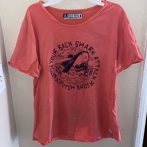 XL dutch bros shark attack shirt